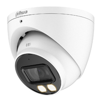 Dome HDCVI 4EN1 5M FULL COLOR WDR Illum Dual LED40m/IR40m 2.8mm IP67 MIC