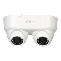 Dome HDCVI 2M de Doble Lente DN ICR WDR Starlight IR30m 0Lux 3.6mm IP67 AUDIO Broadcast