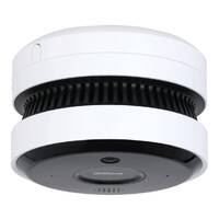Circular Cam IP 5M DN WDR90dB 3DNR IR20m 2.0mm AUDIO MIC E/S con detección de humo e incendio AI