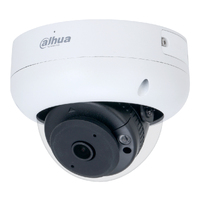 Dome IP Gran Angular H.265 4M WDR Starlight IR15m 2.1mm IP67 IK10 PoE AUDIO MIC E/S AI