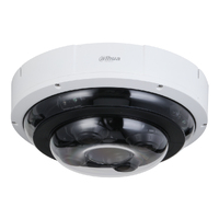 Cámara IP H.265 4x5MP 4-Directional IR30m 360º IP67 IK10 PoE+ AUDIO E/S. Anticorrosión