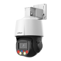 Cámara PTZ IP 4M TiOC H.265 WDR Illum Dual LED30m/IR50m 5x IP66 PoE AUDIO MIC E/S AI