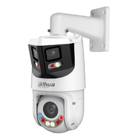 Dome Dual-PTZ IP 8M+4M TiOC WDR Illum Dual LED50m/IR100m 25x IP66 PoE AUDIO E/S AI