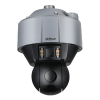 Dome Dual-PTZ IP 4M DN WDR Starlight IR100m + Luz blanca 25X 3D IP67 Hi-POE AUDIO E/S AI