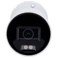 Hikvision cámara IP Bullet gama PRO ColorVu3.0 - Resolución 4 MPx | PoE IEEE802.3at  - ColorVu3.0: imagen a color HikAI-ISP F1.0 1/1.8" - 2.8 mm | Micrófono dual | Luz híbrida hasta 40m - AcuSense3.0 | Sirena y flash disuasorio -  IP67 | NEMA 4X