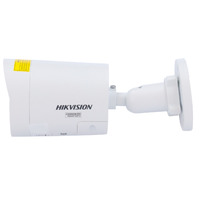 Hikvision cámara IP Bullet gama PRO ColorVu3.0 - Resolución 4 MPx | PoE IEEE802.3at  - ColorVu3.0: imagen a color HikAI-ISP F1.0 1/1.8" - 2.8 mm | Micrófono dual | Luz híbrida hasta 40m - AcuSense3.0 | Sirena y flash disuasorio -  IP67 | NEMA 4X