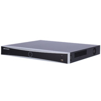 Hikvision - Gama PRO - Grabador NVR 8 CH IP - Resolución máxima 32Mpx | Alarmas | AcuSense - Ancho de banda 96 Mbps | Admite 2 discos duros - AcuSeek, búsqueda basada en texto hasta en 8CH