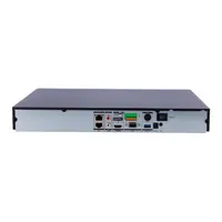 Hikvision - Gama PRO - Grabador NVR 16 CH IP - Resolución máxima 32Mpx | Alarmas | AcuSense - Ancho de banda 192 Mbps | Admite 2 discos duros - AcuSeek, búsqueda basada en texto hasta en 16CH