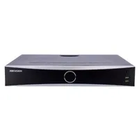 Hikvision - Gama PRO - Grabador NVR 32 CH IP - Resolución máxima 32Mpx | Alarmas | AcuSense - Ancho de banda 384 Mbps | Admite 4 discos duros - AcuSeek, búsqueda basada en texto hasta en 16CH