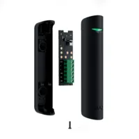 Ajax DoorProtect Plus Fibra. Contacto mágnetico, impacto e inclinación cableado Fibra. Color negro
