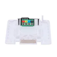 Ajax KeyPad Fibra. Teclado táctil cableado Fibra. Color blanco
