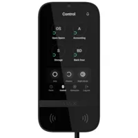 Ajax KeyPad TouchScreen Fibra. Color Negro