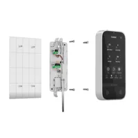 Ajax KeyPad TouchScreen Fibra. Color Negro