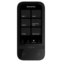 Ajax KeyPad TouchScreen Fibra. Color Blanco