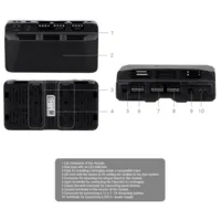 Ajax LineSupply (45 W) Fibra. Color Negro. G3