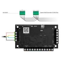 Módulo de 4 entradas/4 salidas - Protocolo Fibra - Certificado grado 3 - 4 entradas, 2 salidas relé y 2 salidas lógicas - Alarma configurable NC, NO, EOL, 2EOL, 3EOL - 2 salidas de alimentación 12V / 50 mA