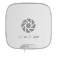 Ajax StreetSiren DoubleDeck Fibra. Sirena exterior 113 dB con frontal reemplazable. Color blanco