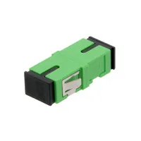 SC/APC SM SX flush mount adapter for patch panel