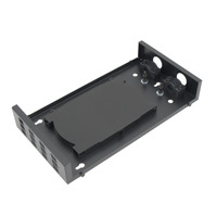 Caja Metálica de Distribución de Fibra Óptica para Superficie - 12 SC SX o 12 LC DX