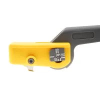 Cuchilla longitudinal para cubiertas de cable · 4 posiciones de profundidad · Hasta Ø25 mm