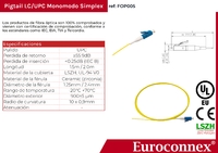 Pigtail Monomodo LC/UPC - 2m