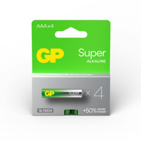 AAA LR03 SUPER ALCALINA 1,5v - Blister 4und.