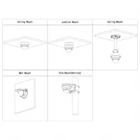 Dome HDCVI 4EN1 2M 1080P Starlight IR40m 2.8mm IP67 IK10 MIC