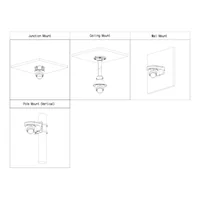 MiniDomo HDCVI 4EN1 4K WDR Iluminación Dual LED30m/IR30m 2.8mm IP67 MIC