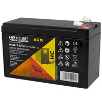 Batería 12V 7,2Ah HeyCar HC 151x65x94mm