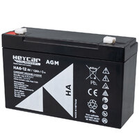 Batería 6V 12Ah HeyCar HA 151x50x94mm