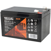 Batería 12V 12Ah HeyCar HP 151x98x95/100mm