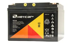 Batería 12V 26Ah HeyCar HC 166x175x125 (L x W x H)