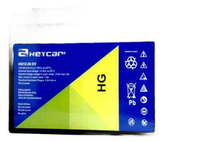 Batería 12V 28Ah HeyCar HG 166x178x125 (L x W x H)