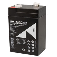 Batería 6V 4,5Ah HeyCar HA 70x48x107mm