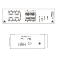 Switch Hardened PoE 4 puertos 10/100 +4SFP Gigabit 96W Gestionable Layer2