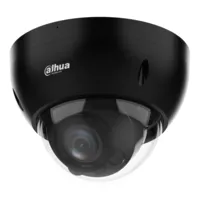Dome IP H.265 2M WDR Starlight IR40m 2.7-13.5VFM IP67 IK10 PoE MIC AI. Color negro