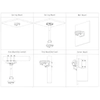 Domo IP H265 4M FULL COLOR WDR Iluminación Dual LED30m/IR30m 2.8mm IK10 IP67 PoE MIC AUDIO E/S AI. Color Negro