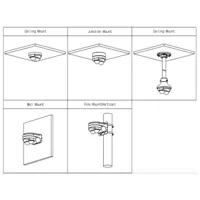 Cámara IP Conteo de Personas H.265 2x4MP Dual-Directional WDR IR30m 3.6mm IP67 IK10 PoE AUDIO MIC E/S AI