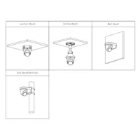 Dome IP H.265 4M DN WDR 3DNR Starlight IR30m 2.8mm IP67 PoE SD MIC AI