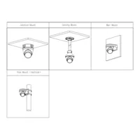 Dome IP H.265 4M DN WDR 3DNR Starlight IR40m 2.7-13.5VFM IP67 PoE SD MIC AI Colo Negro