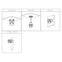 MiniDomo IP 4M H265 FULL COLOR WDR Iluminación Dual LED40m/IR40m 2.7-13.5mm IP67 PoE MIC AI
