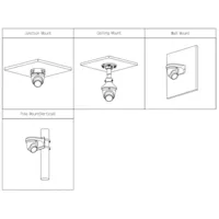 MiniDomo IP WizColor PRO H265 8M WDR LED30m 2.8mm IP67 PoE SD MIC AI