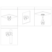 MiniDomo IP TiOC 3.0 H265 8M WDR Iluminación Dual LED30m/IR30m 2.8mm IP67 PoE MIC AUDIO E/S AI