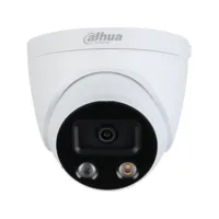 Dome IP H.265 AI 5M DN SMART WDR Starlight IR50m + LED LUZ BLANCA 2.8mm IP67 PoE SD AUDIO MIC E/S