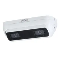 Cámara IP Conteo de Personas H.265 4M DUAL-LENS DN SMART WDR IR20m 2.8mm IP67 IK10 PoE AUDIO MIC E/S