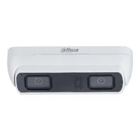 Cámara IP Stereo Analysis H265 4M DUAL-LENS WDR IR20m 2.8mm IP67 IK10 PoE AUDIO MIC/Altavoz  E/S