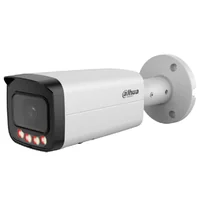 Tubular IP 12M H265 WDR Iluminación Dual LED30m/IR30m 2.8mm IP67 PoE MIC AI