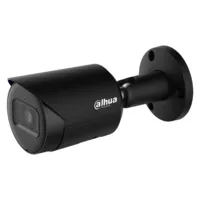 Dahua CamaraTubular IP H265 4M DN WDR Starlight IR30m 2.8mm IP67 PoE MIC AI, Negra