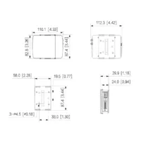 Minicámara IP H265 Pinhole 4M WDR 2.8mm AUDIO E/S + Unidad principal AI