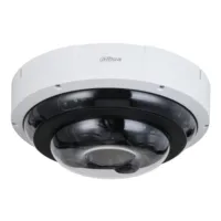 Cámara IP H.265 4x5MP 4-Directional IR30m 360º IP67 IK10 PoE+ AUDIO E/S. Anticorrosión